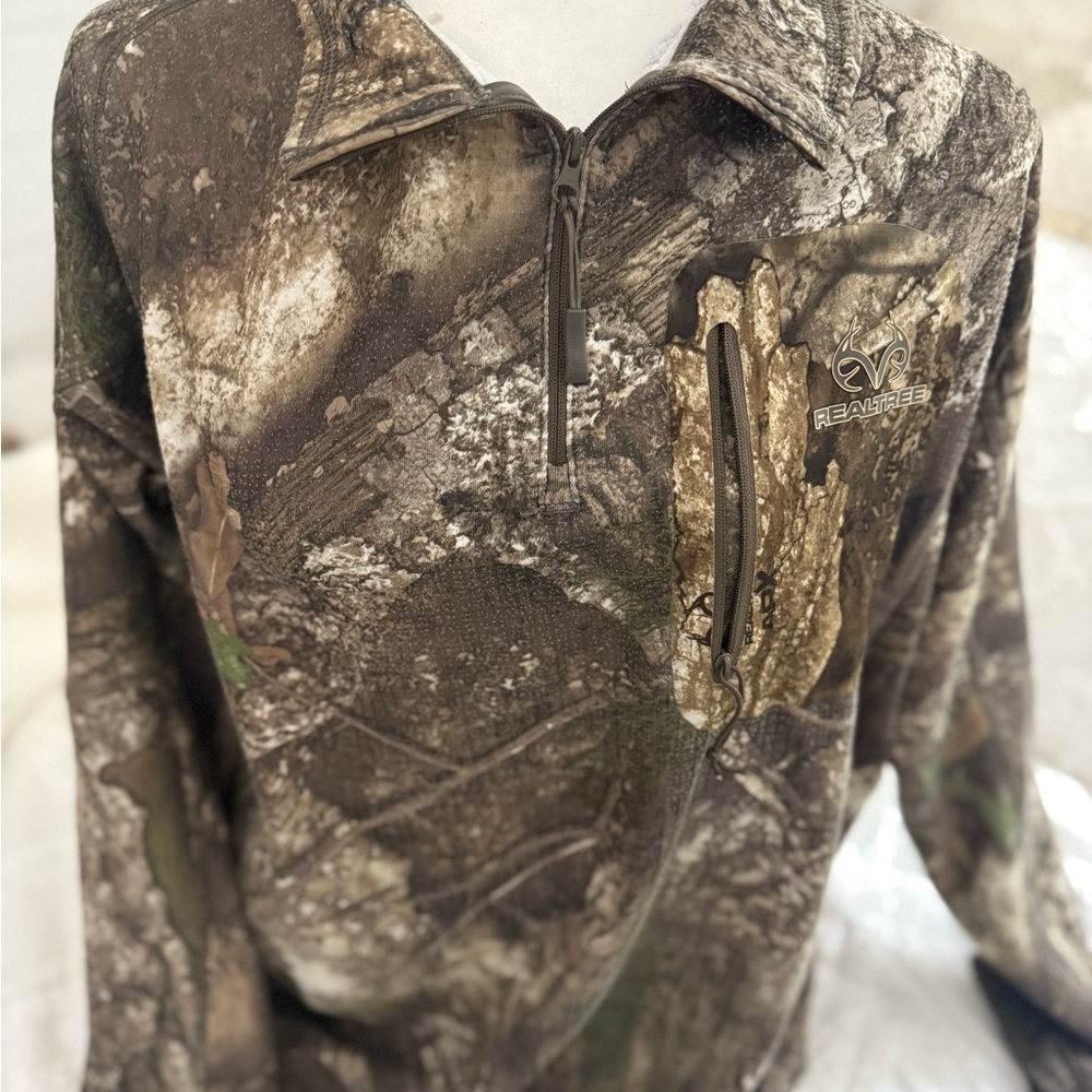Realtree Camouflage Zip-Up Jacket